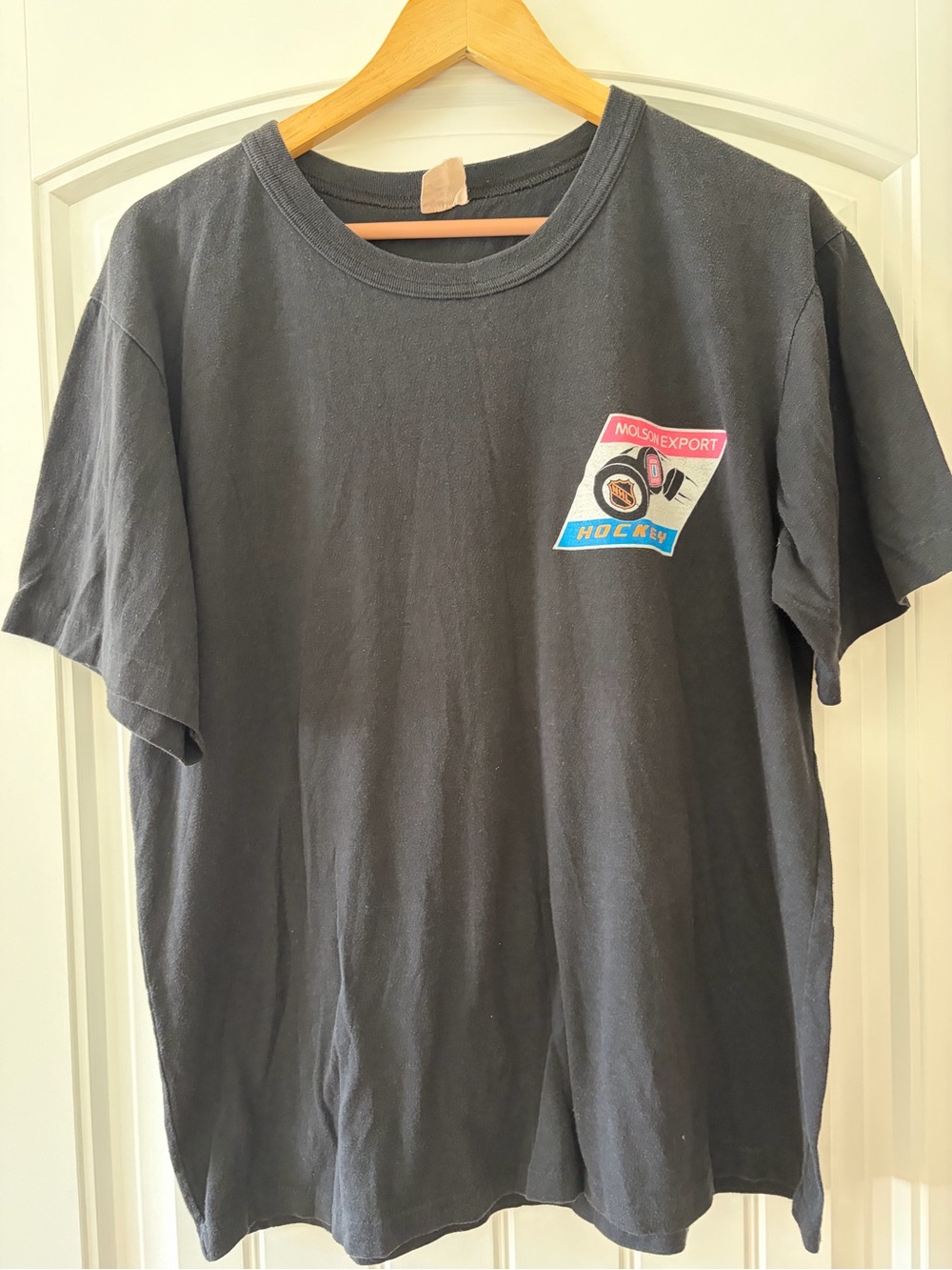 Vintage Molson Beer Hockey Mask Shirt